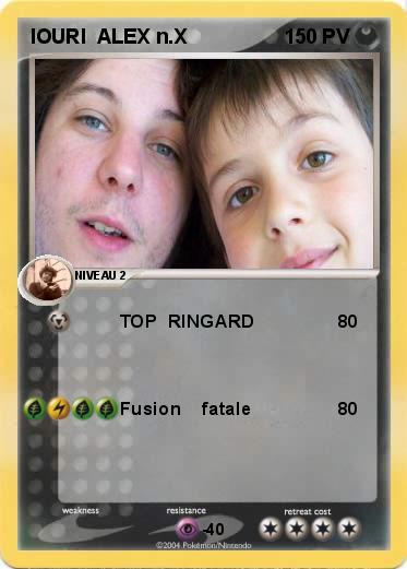 Pokemon IOURI  ALEX n.X