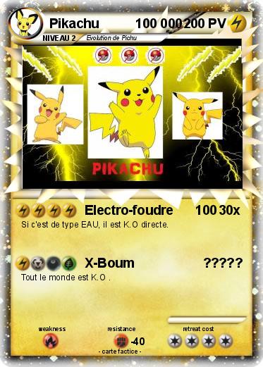 Pokemon Pikachu          100 000