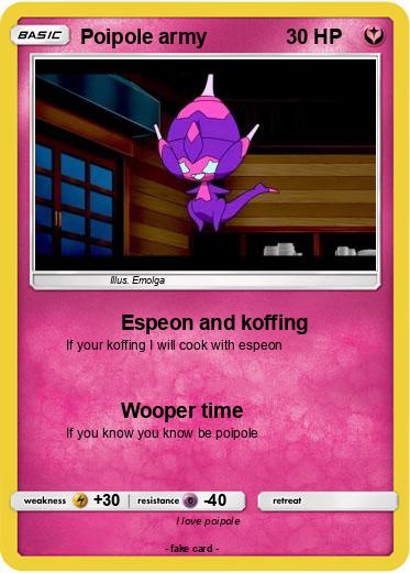 Pokemon Poipole army