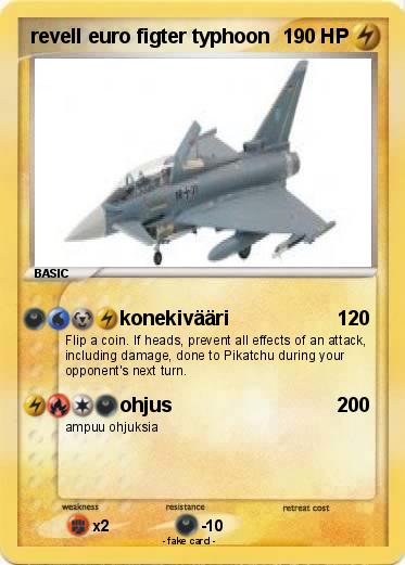 Pokemon revell euro figter typhoon