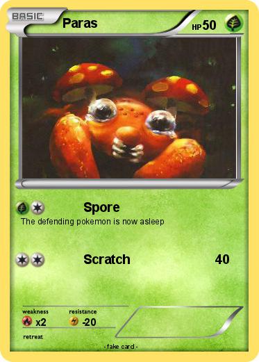 Pokemon Paras