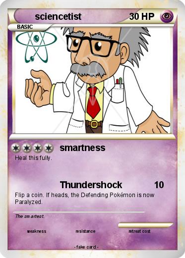 Pokemon sciencetist