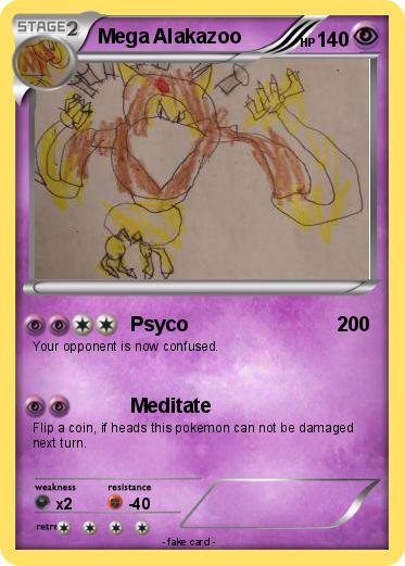 Pokemon Mega Alakazoo