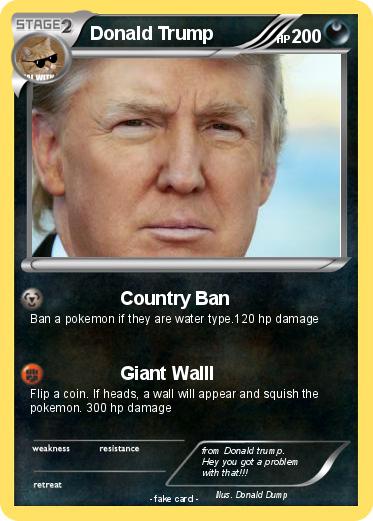 Pokemon Donald Trump