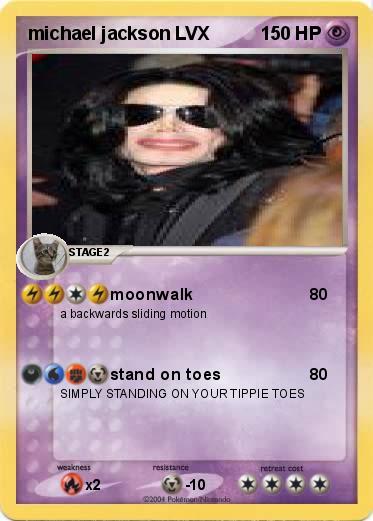 Pokemon michael jackson LVX