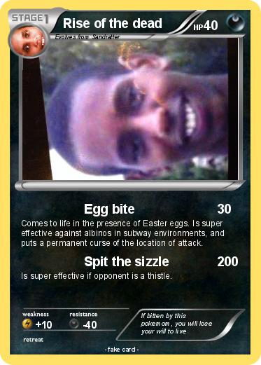 Pokemon Rise of the dead