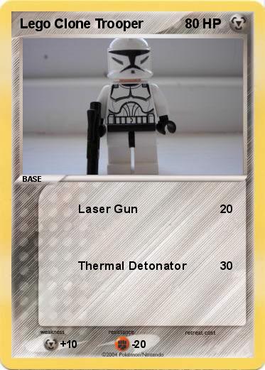 Pokemon Lego Clone Trooper