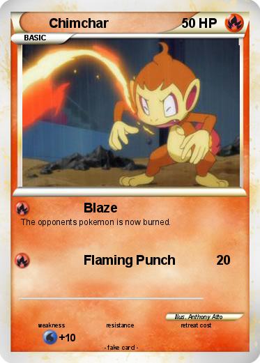 Pokemon Chimchar