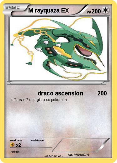 Pokemon M rayquaza EX