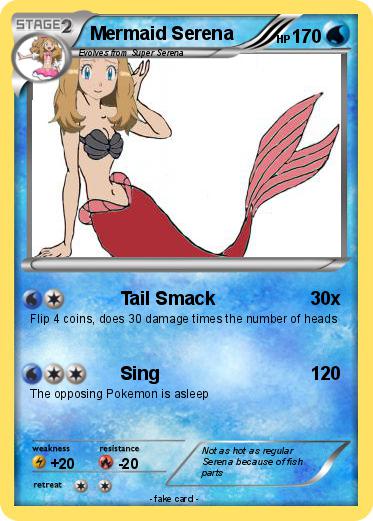 Pokemon Mermaid Serena