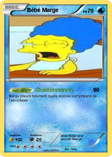 Pokemon Bébé Marge