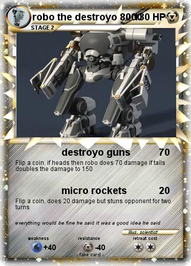 Pokemon robo the destroyo 8000