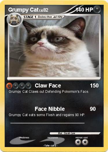 Pokemon Grumpy Cat