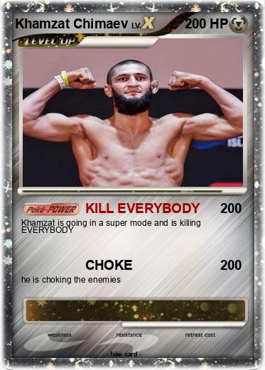 Pokemon Khamzat Chimaev