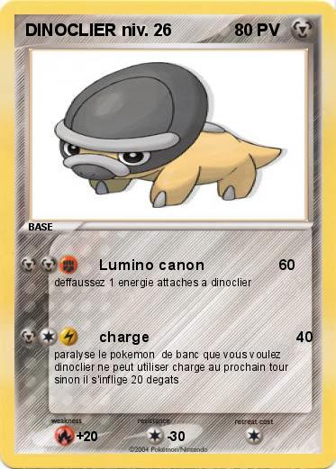 Pokemon DINOCLIER niv. 26