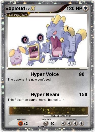 Pokemon Exploud