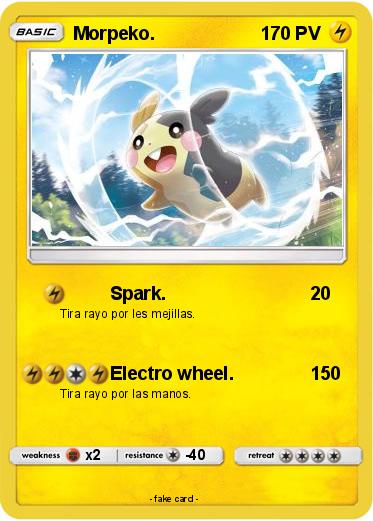 Pokemon Morpeko.