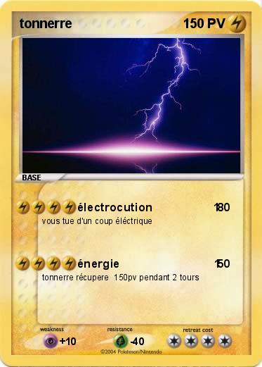 Pokemon tonnerre
