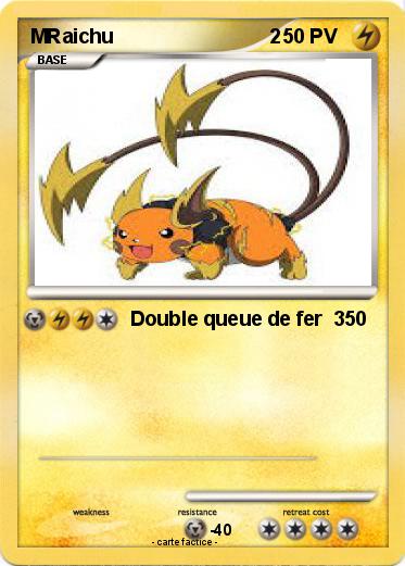 Pokemon MRaichu                            2
