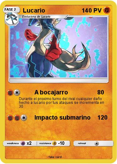 Pokemon Lucario