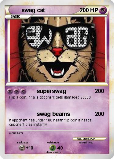 Pokemon swag cat