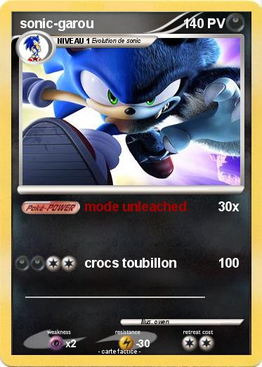 Pokemon sonic-garou