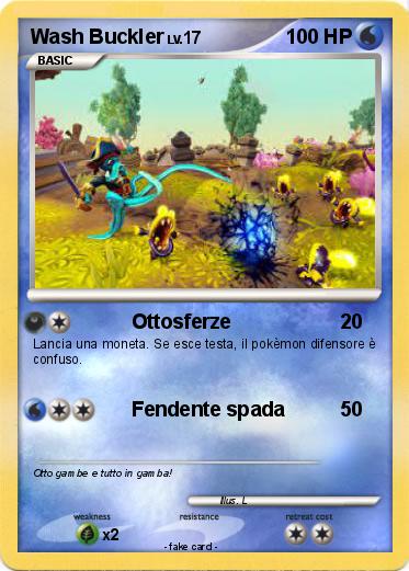 Pokemon Wash Buckler