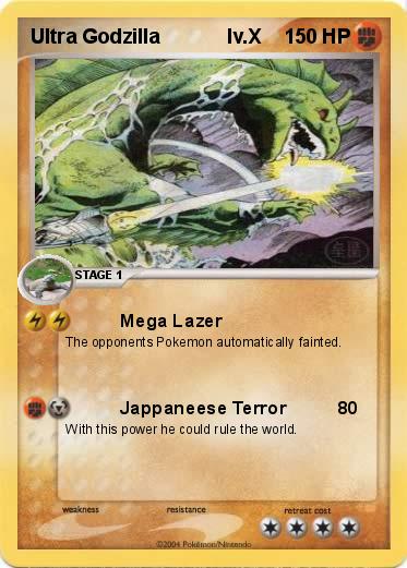 Pokemon Ultra Godzilla            lv.X