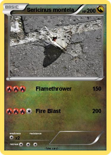 Pokemon Sericinus montela