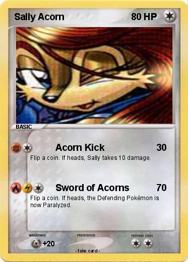 Pokemon Sally Acorn
