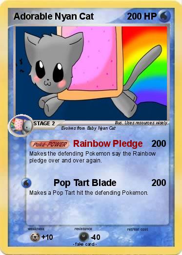 Pokemon Adorable Nyan Cat