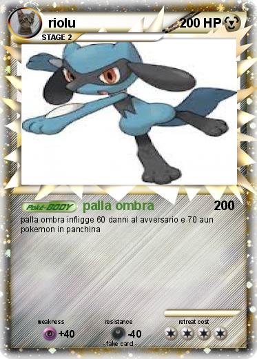 Pokemon riolu