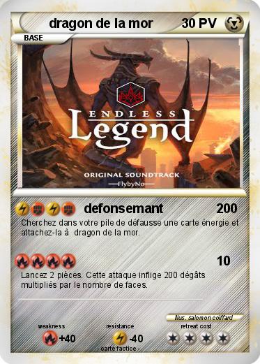 Pokemon dragon de la mor