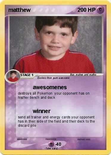 Pokemon matthew
