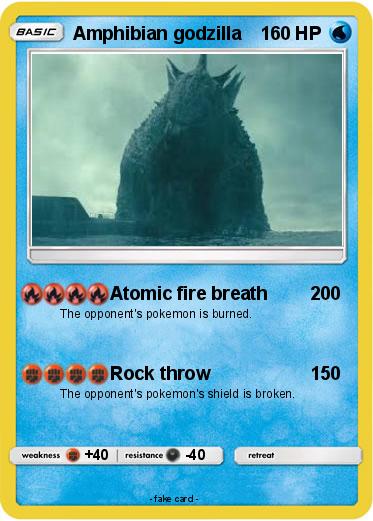 Pokemon Amphibian godzilla