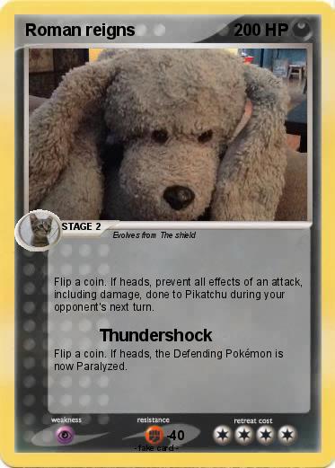 Pokemon Roman reigns