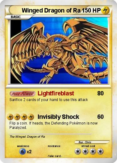 Pokemon Winged Dragon of Ra