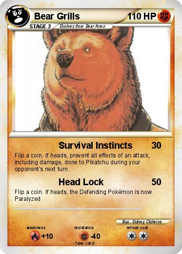 Pokemon Bear Grills