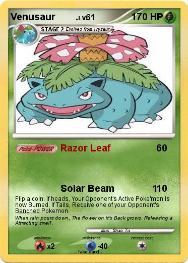 Pokemon Venusaur        .