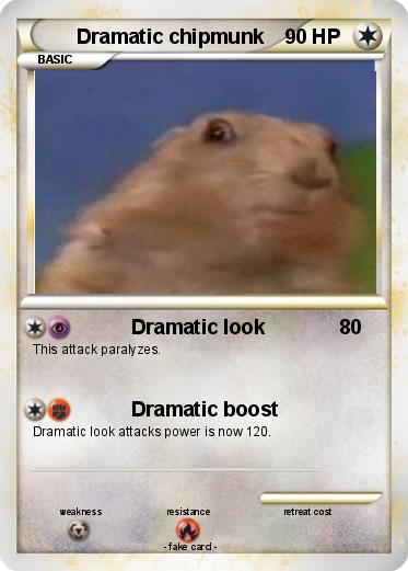 Pokemon Dramatic chipmunk