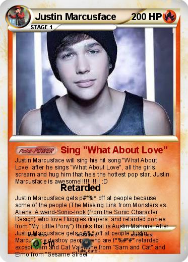 Pokemon Justin Marcusface