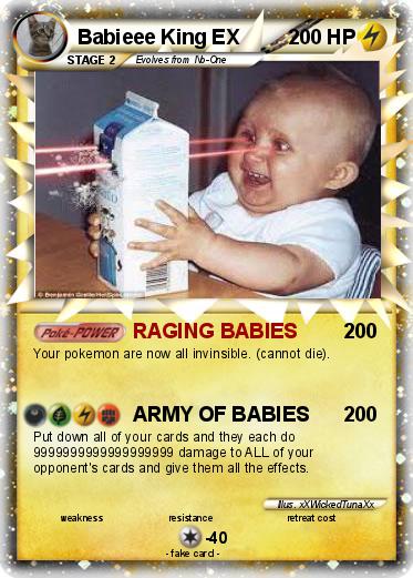 Pokemon Babieee King EX