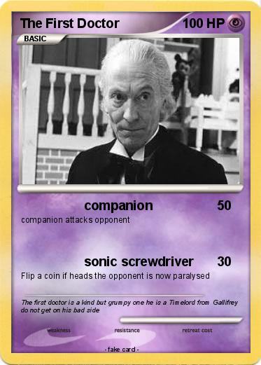 Pokemon The First Doctor