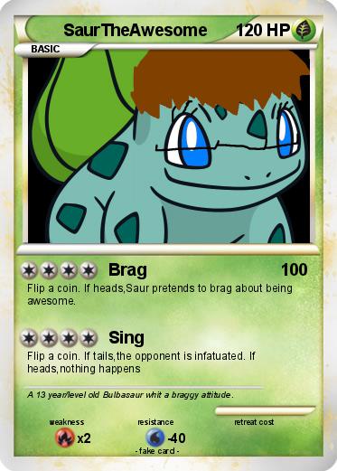 Pokemon SaurTheAwesome