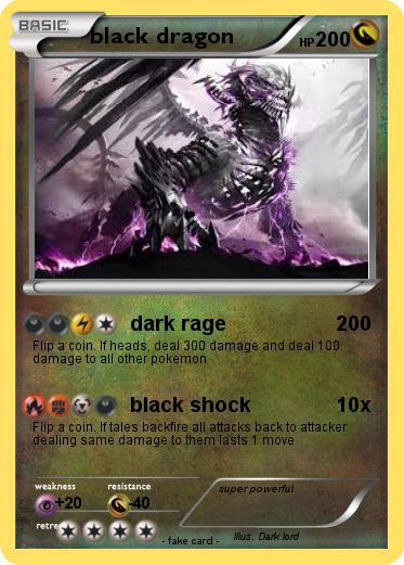 Pokemon black dragon