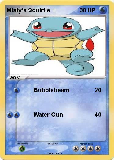 Pokemon Misty's Squirtle