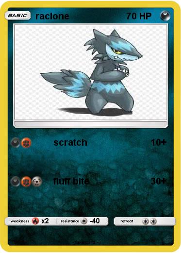 Pokemon raclone