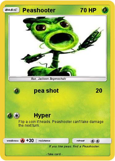 Pokemon Peashooter