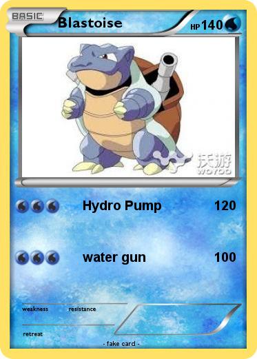 Pokemon Blastoise