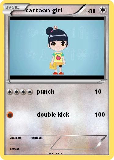 Pokemon cartoon girl